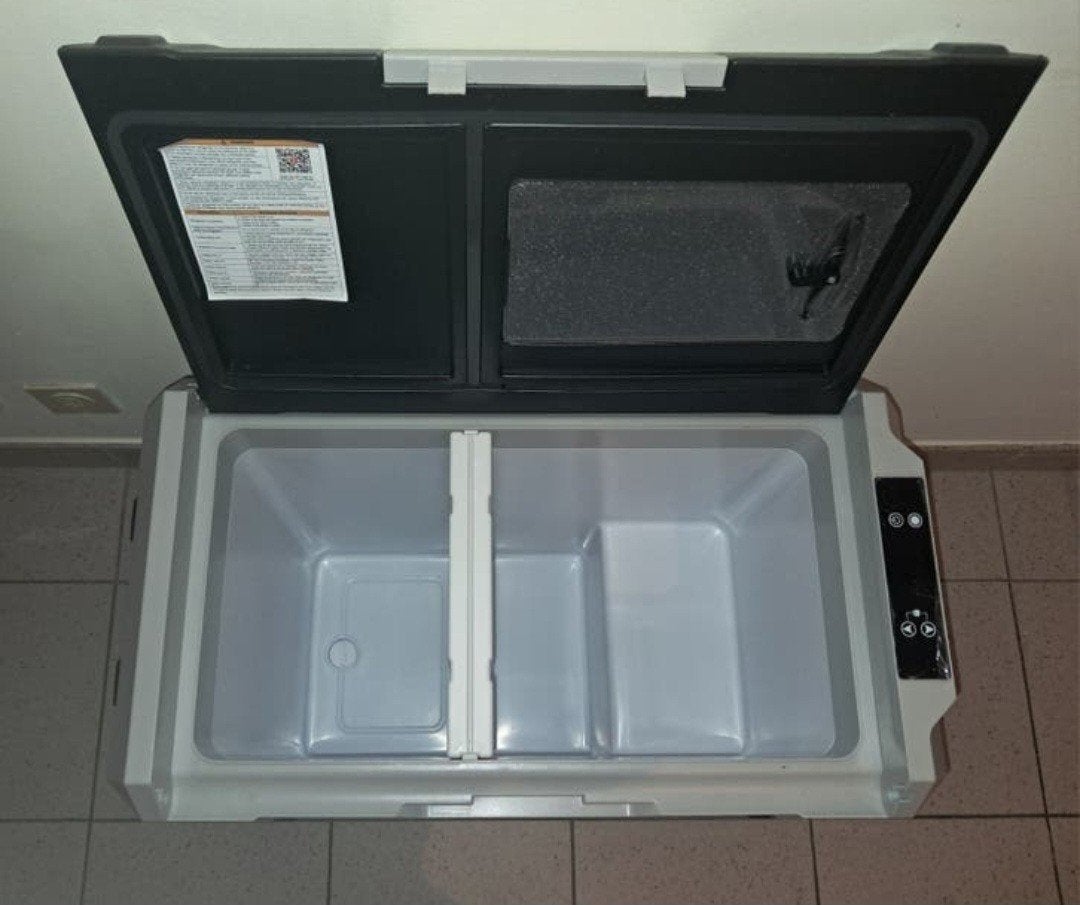 Compressor Koelbox / Vriezer 55 liter 12V-24V-230V, Ophalen, Nieuw, Minder dan 75 liter, Energieklasse A of zuiniger