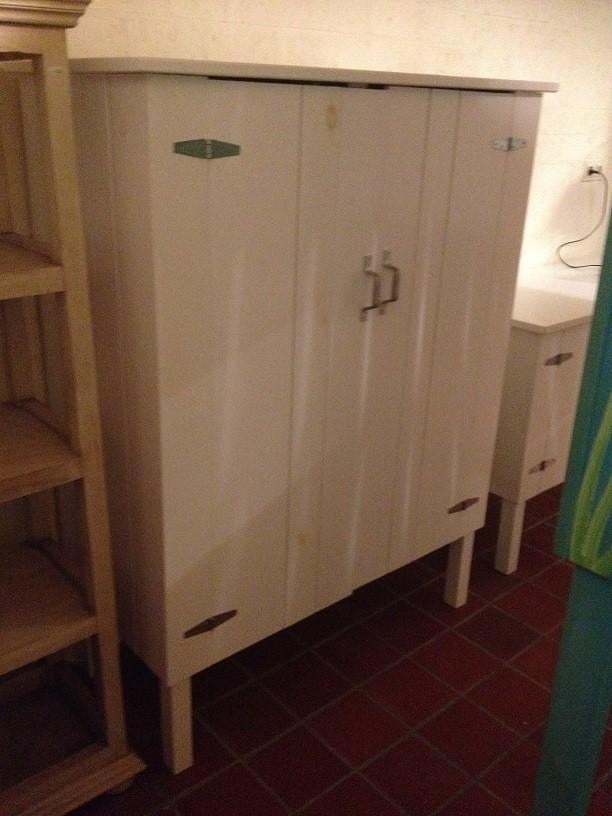 KLEDINGKAST en COMMODE klerenkast dressoir flamant, Ophalen, Kast, 50 tot 70 cm, 105 cm of meer