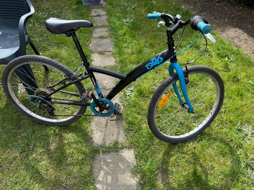 Velo pour garcon bleu avec panier, Enlèvement