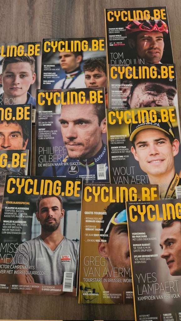 Le magazine Cycling, volume 2019, Enlèvement
