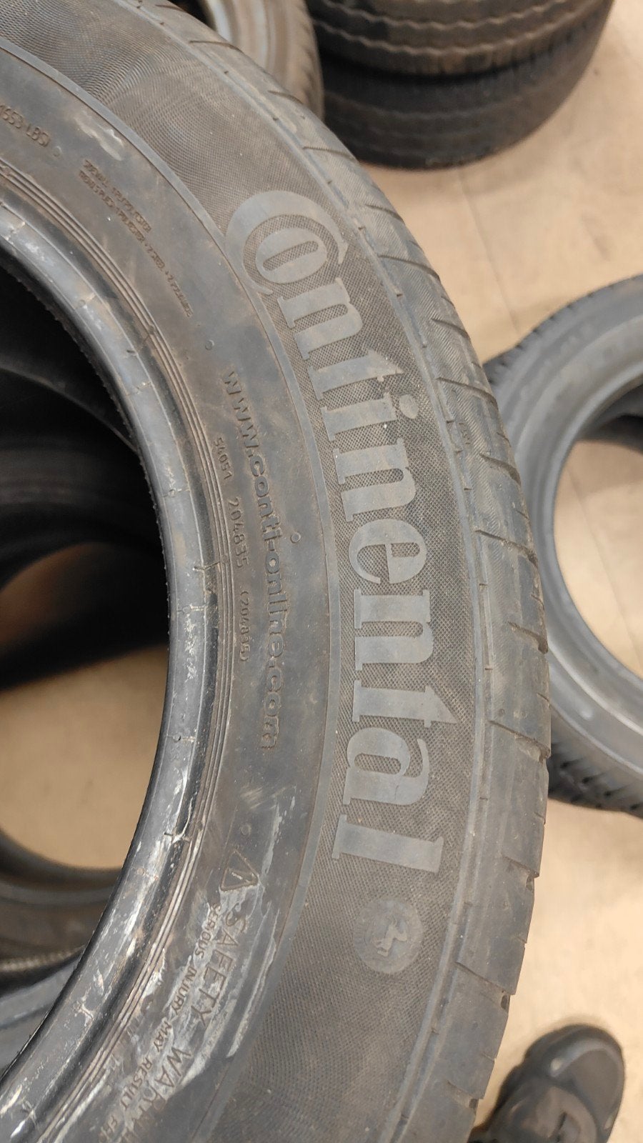 225/60r16 continental 40€ per stuk met montage, Auto-onderdelen, Ophalen