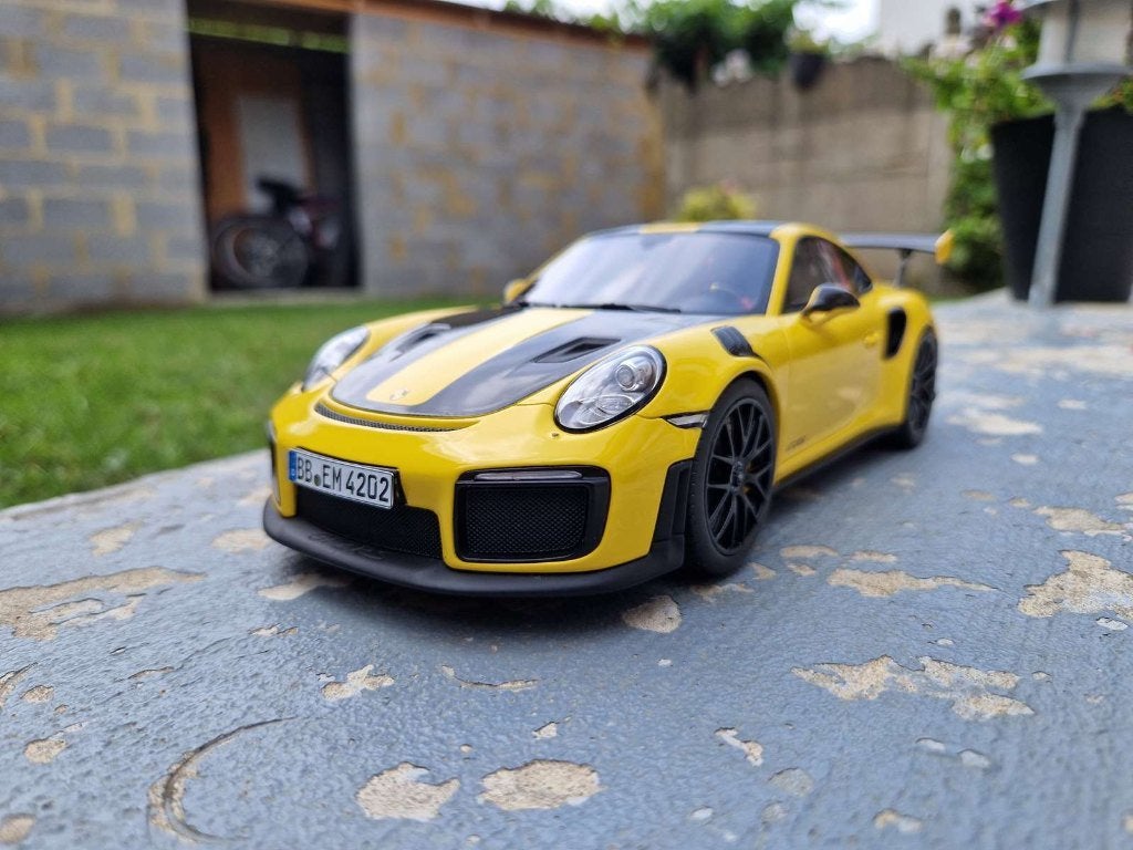 PORSCHE 911 (991.2) GT2 RS - Échelle 1/18 - PRIX : 129€, Ophalen of Verzenden, Nieuw, Auto, Overige merken