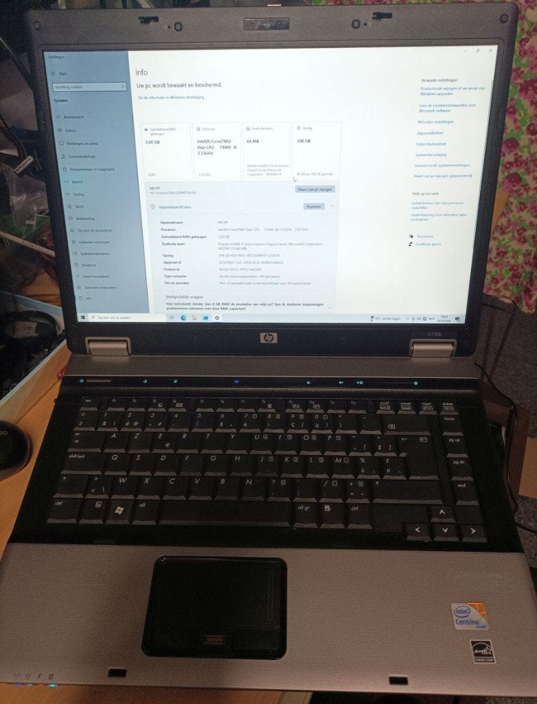 15Inch laptop met seriele poort, Gebruikt, HDD, 15 inch, HP