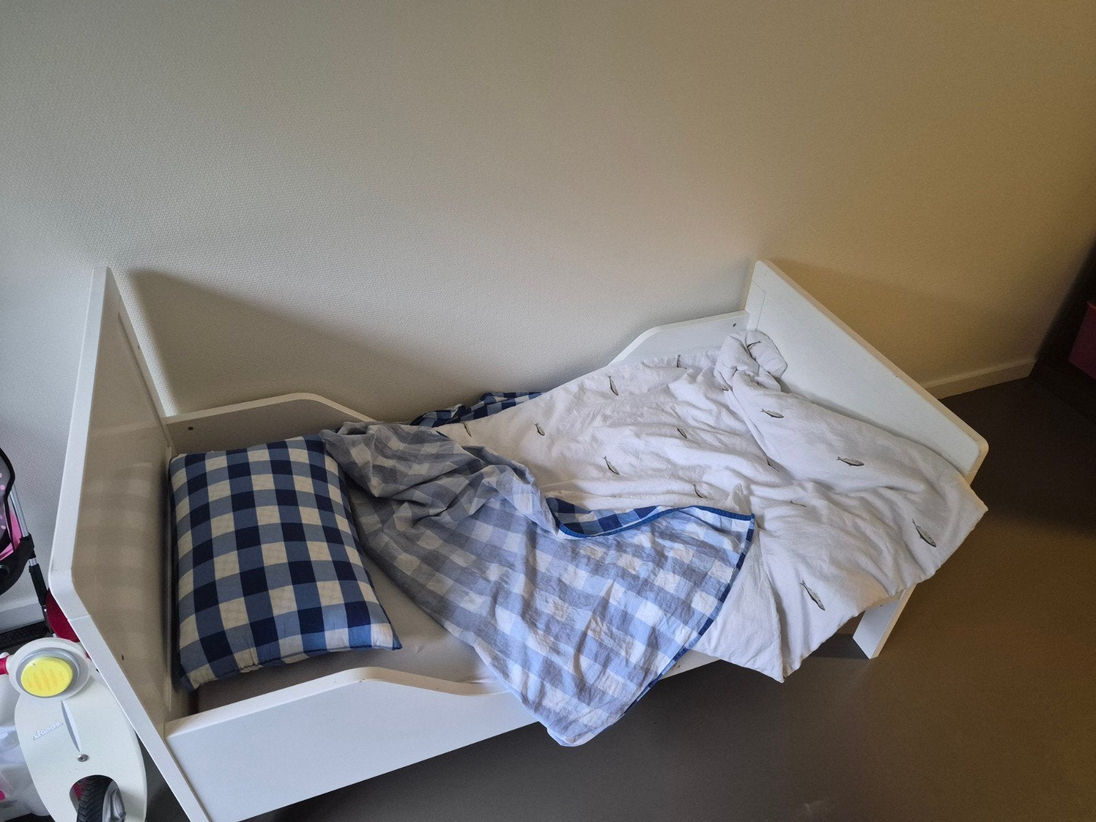 compleet kinderbed 70140, Sommier à lattes, 70 à 85 cm, Enlèvement, Utilisé