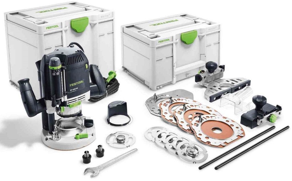 Festool OF 2200 EB-Set Bovenfrees met accessoires, Enlèvement, Comme neuf, Festool