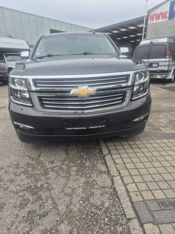 Chevrolet SUBURBAN - BJ 2016, Auto's, Achterwielaandrijving, Leder, Bedrijf, Parkeersensor