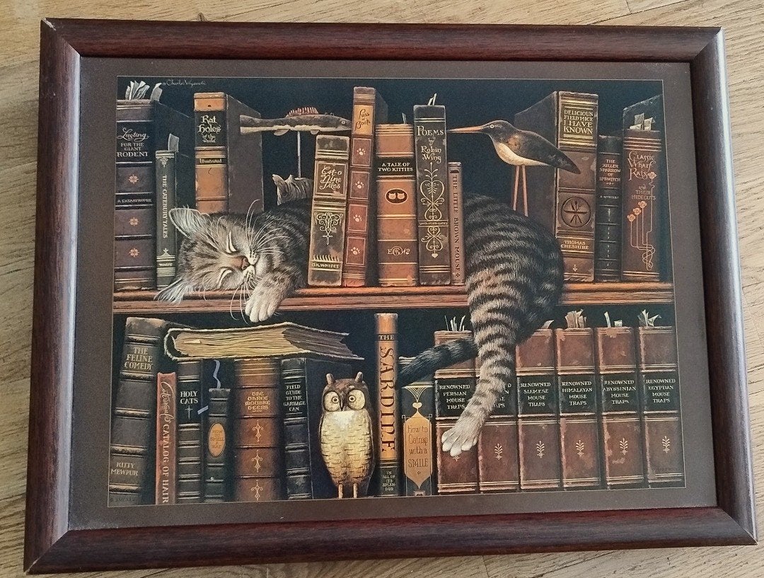 Pimpernel “Frederick the Literate” lap tray, Huis en Inrichting, Ophalen, Met afbeelding/tekst, Rechthoekig, Hout