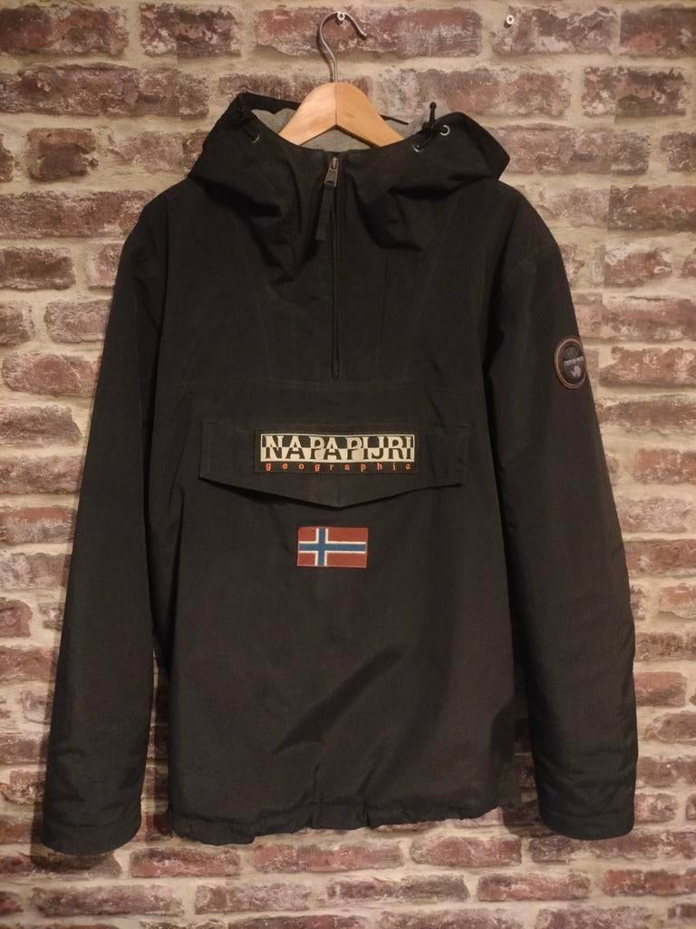 Napapijri Icons Rainforest Winter 2 wind breaker Extra Large, Kleding | Heren, Jassen | Winter, Blauw, Maat 56/58 (XL), Ophalen of Verzenden