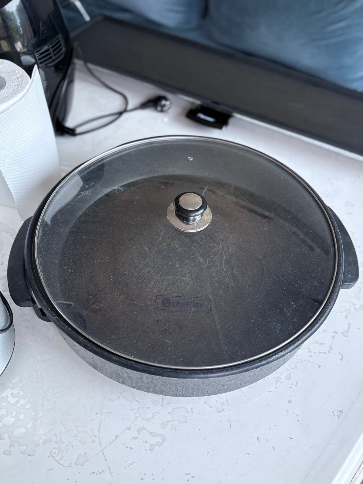 elektrische kookpot, Huis en Inrichting, Keuken | Keukenelementen, Ophalen, Zo goed als nieuw
