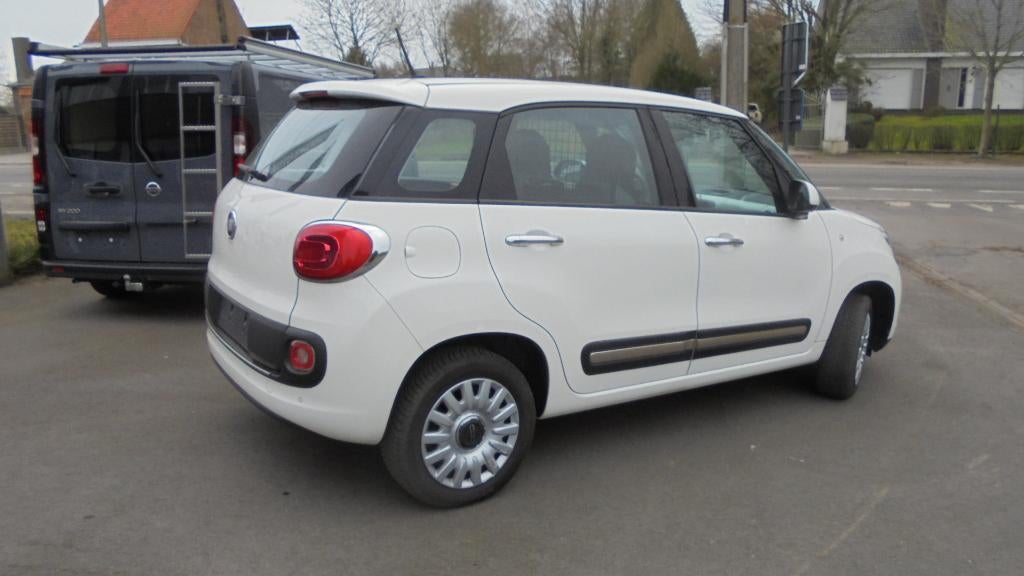 FIAT 500L 1.0i LICHTE VRACHT - ARICO - CRUISE - GARANTIE, Auto's, Fiat, Voorwielaandrijving, Stof, CNG (Aardgas), Wit