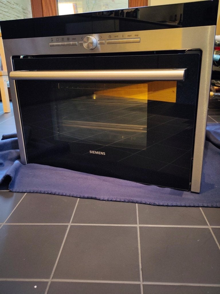 SIEMENS inbouw combi stoomoven, Electroménager, Fours, Encastré, Siemens, Comme neuf, Enlèvement