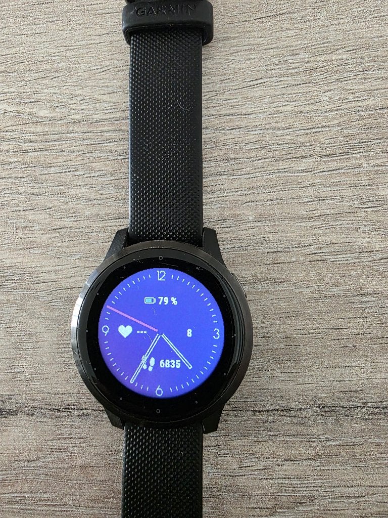 Garmin vivoactive 4s, Ophalen, Carmin, Zwart, Zo goed als nieuw