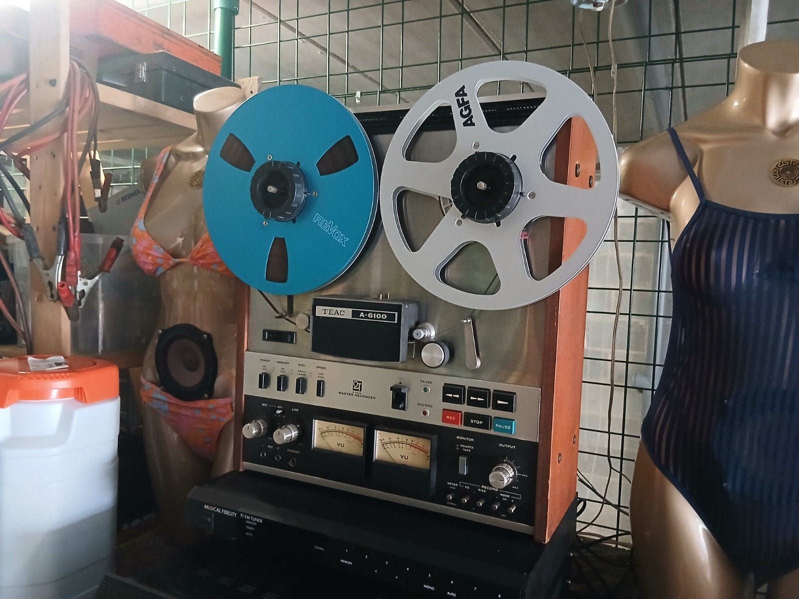 TEAC A-6100, Audio, Tv en Foto, Bandrecorder, Ophalen