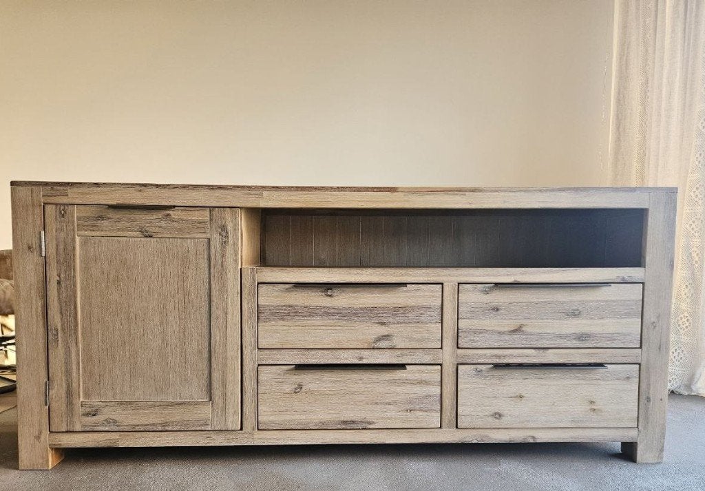 houten TV-kast / dressoir, Ophalen, Zo goed als nieuw