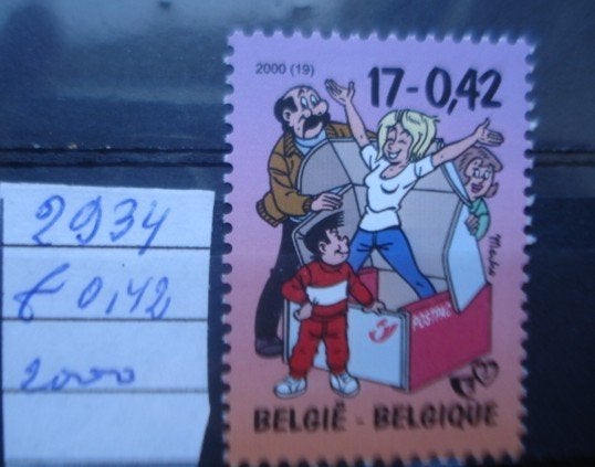 België 2934 **/mnh, Verzenden, Orginele gom, Postfris, Postfris