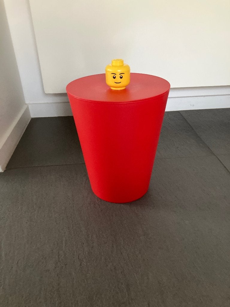 Vuilbak/ papiermand  lego, Maison & Meubles, Accessoires pour la Maison | Poubelles, Moins de 50 cm, 10 à 20 litres, Synthétique