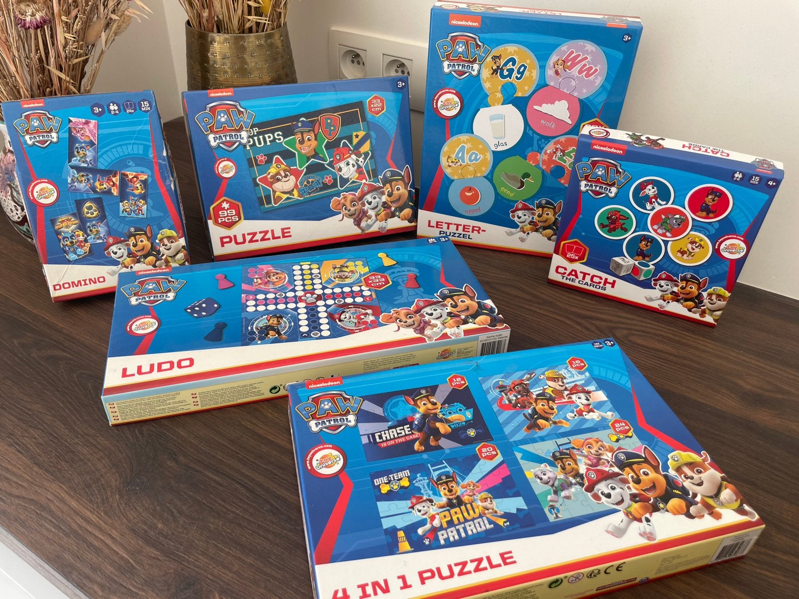 Pawpatrol puzzels, spelletjes, Enfants & Bébés, Enlèvement, 10 à 50 pièces, Utilisé, 2 à 4 ans
