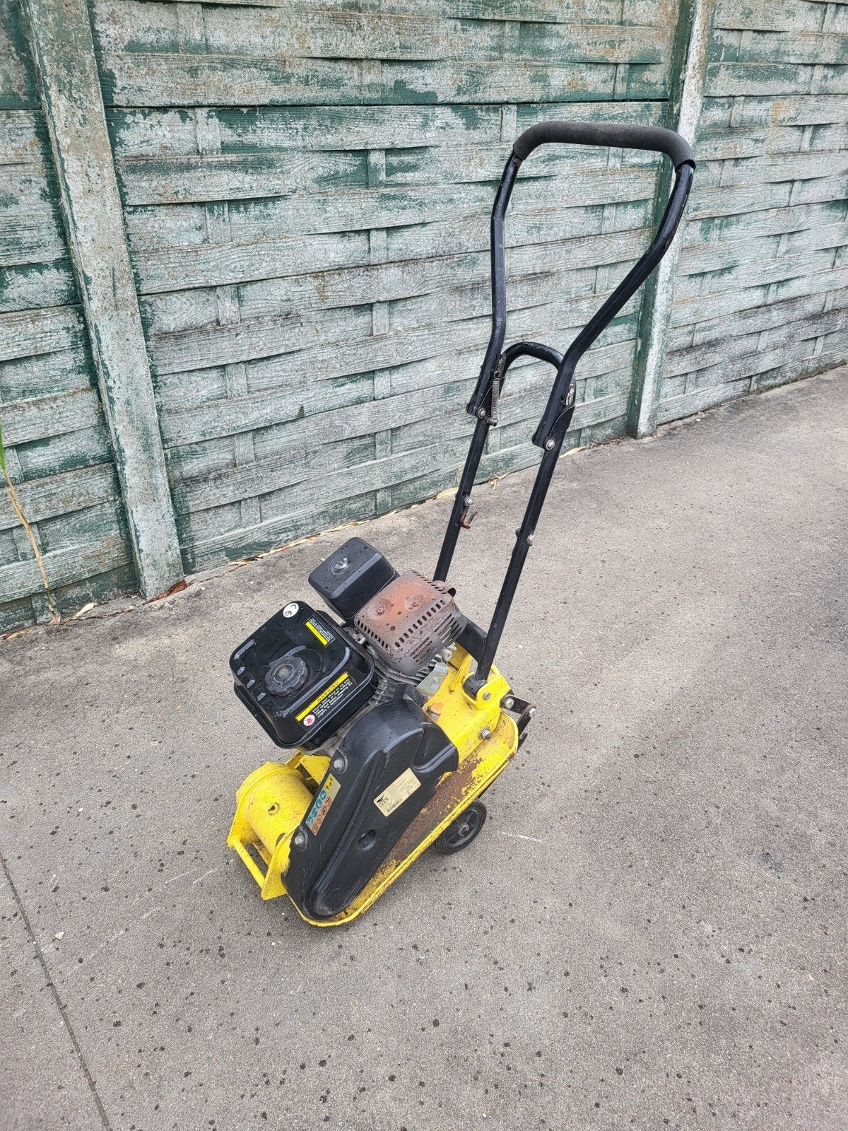 Trilplaat op benzine, Jardin & Terrasse, Outils à main, Enlèvement