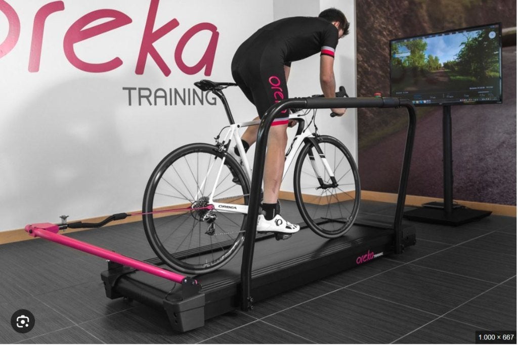 Fietstrainer Oreka o2, Sport en Fitness, Ophalen, Zo goed als nieuw
