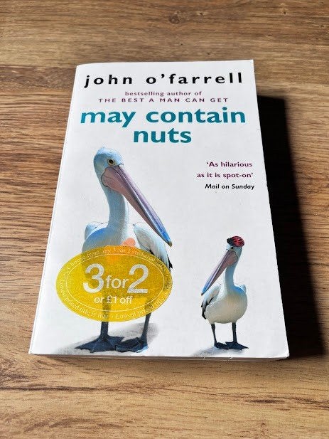 May Contain Nuts John O'Farrell, Livres, Humour, Envoi, Comme neuf