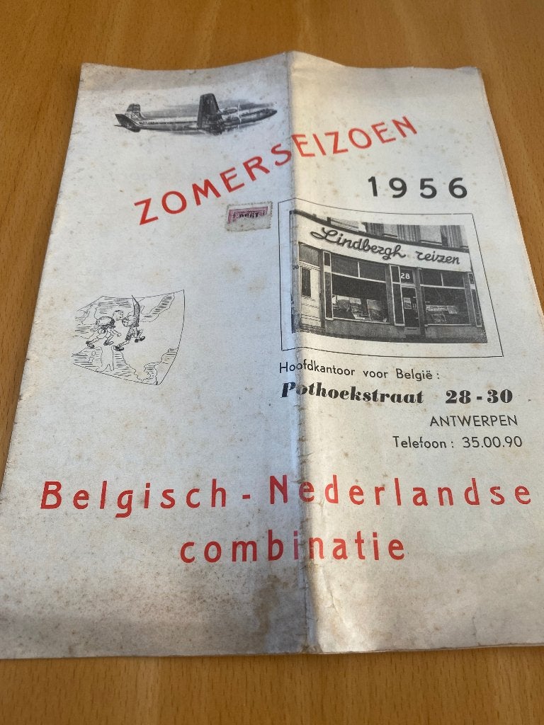 Folder toerisme 1956, Boeken, Gelezen, Folder, Diverse auteurs, Ophalen of Verzenden