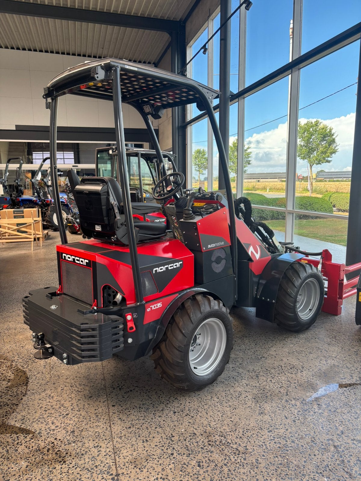 Kniklader ACTIE Norcar A7035!!!, Articles professionnels, Machines & Construction | Grues & Excavatrices, Enlèvement