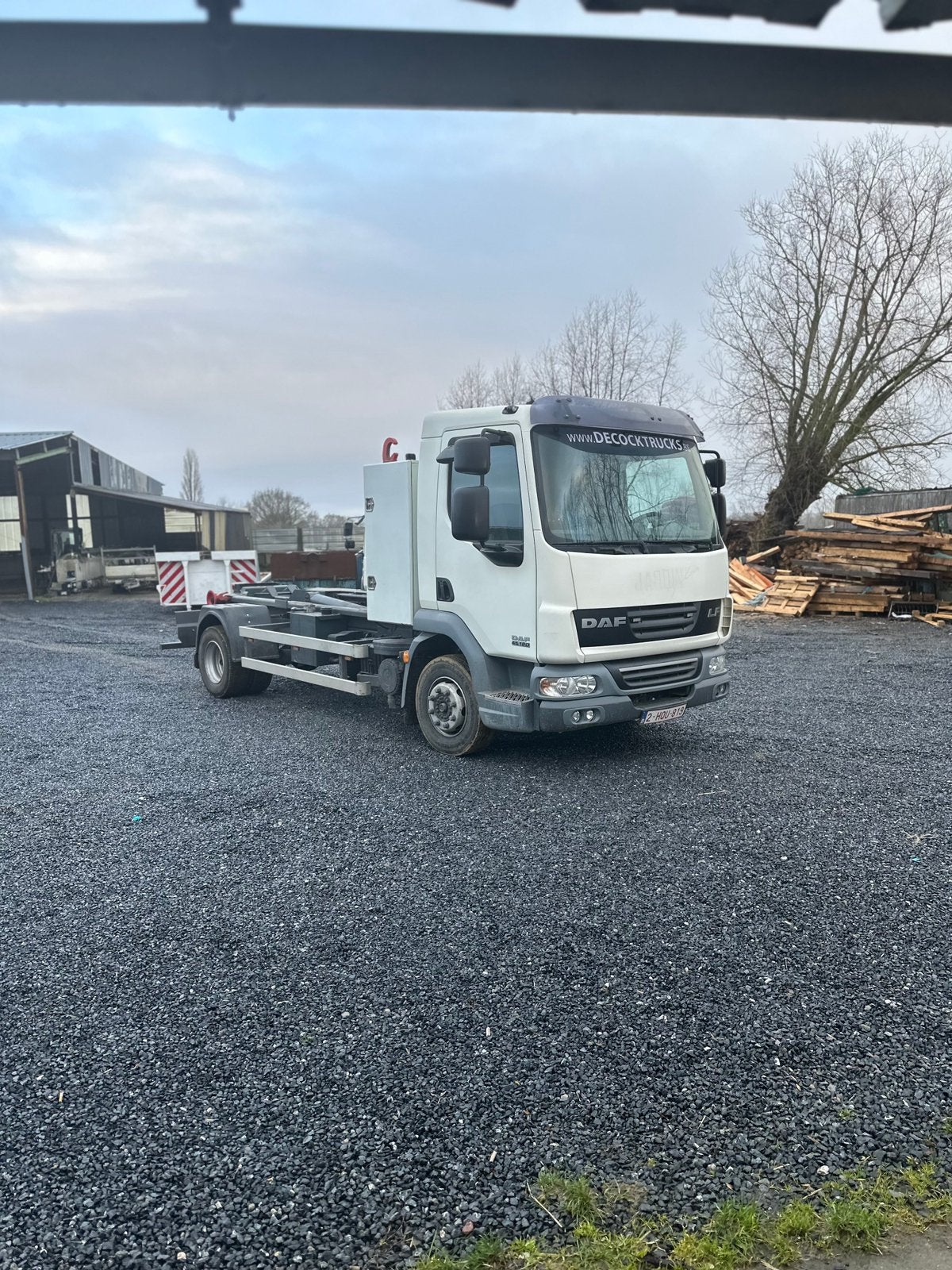 VADER VAN 45-180, Auto's, Vrachtwagens, Achterwielaandrijving, Wit, Grijs, Particulier