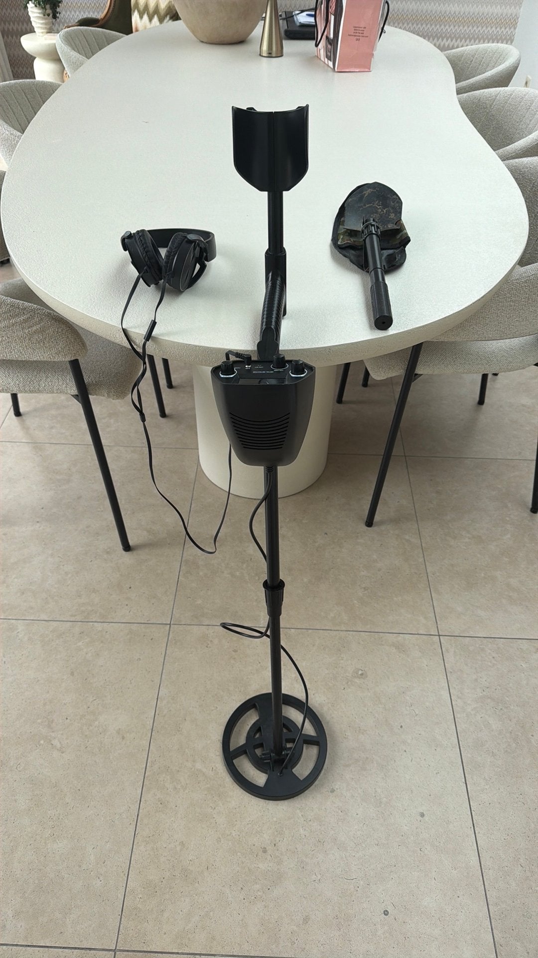 Metaaldetector, Zo goed als nieuw, 30 cm of minder, Instelbare gevoeligheid, Ophalen