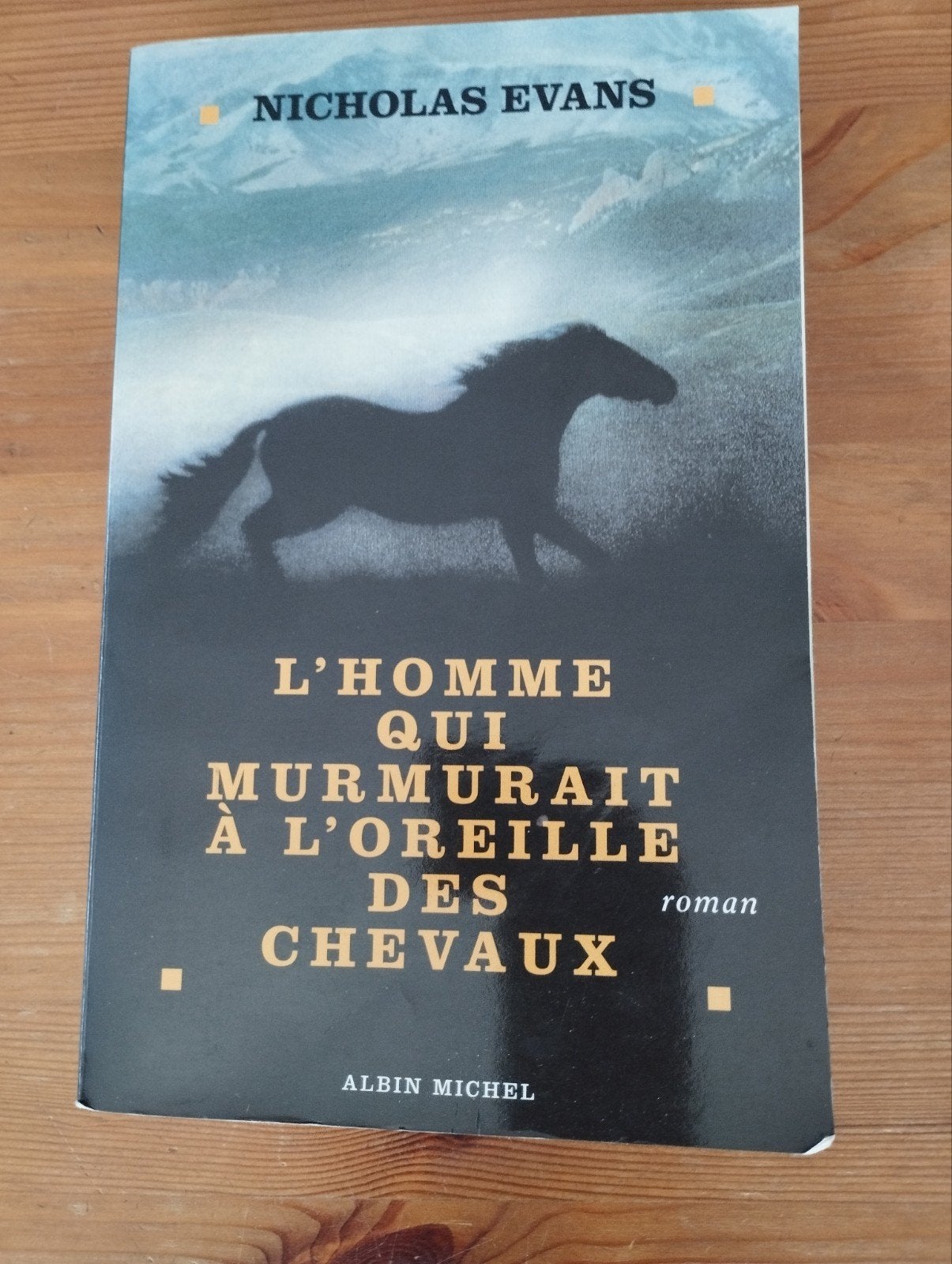 Nicholas Evans L'homme qui murmurait à l'oreille des chevaux, Boeken, Ophalen of Verzenden