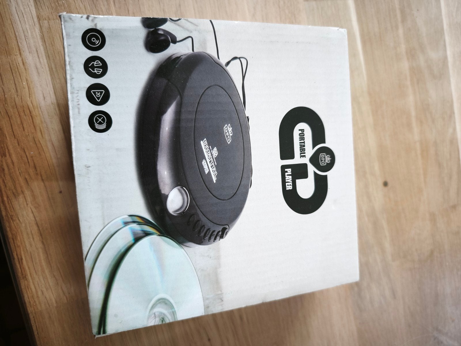 draagbare cd-speler; GPO CD122D Discman, Ophalen of Verzenden, Discman