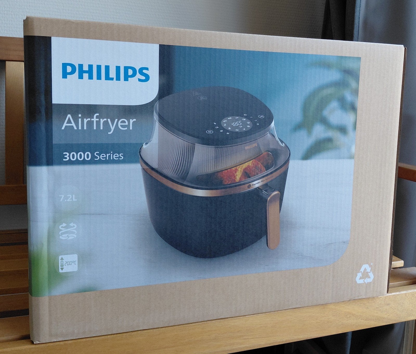 Air fryer Philips (7,2L) Nouveau, Elektronische apparatuur, Ophalen, Nieuw, Airfryer