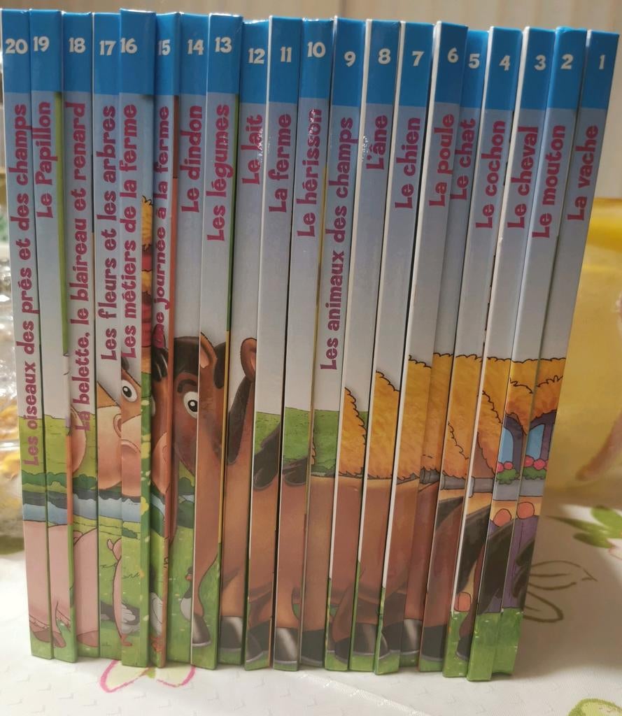Lot enfants : livres + jeu éducatif (2–6 ans) + CD, Enlèvement ou Envoi