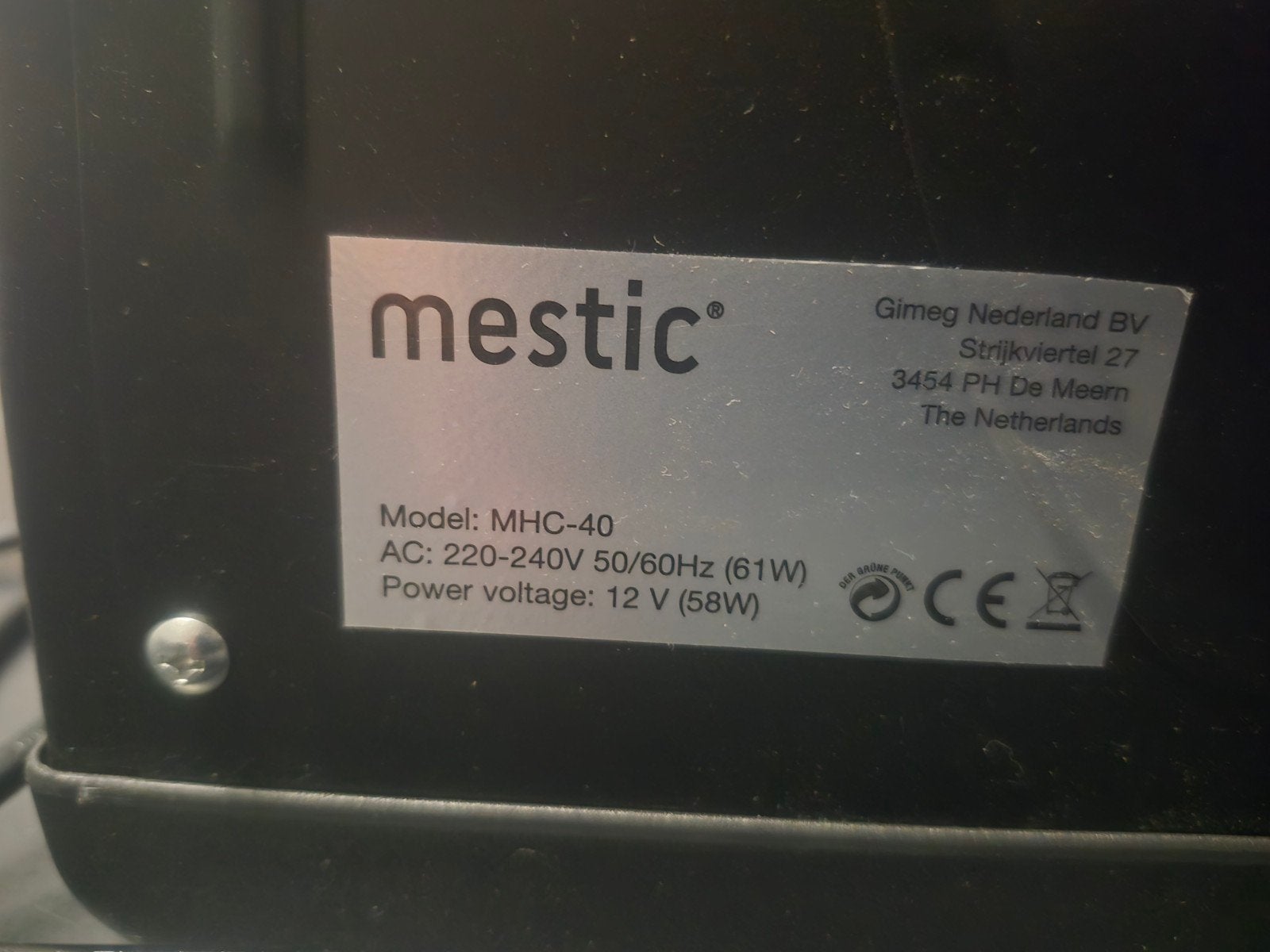 Mestic koelbox hybride, Enlèvement, Glacières