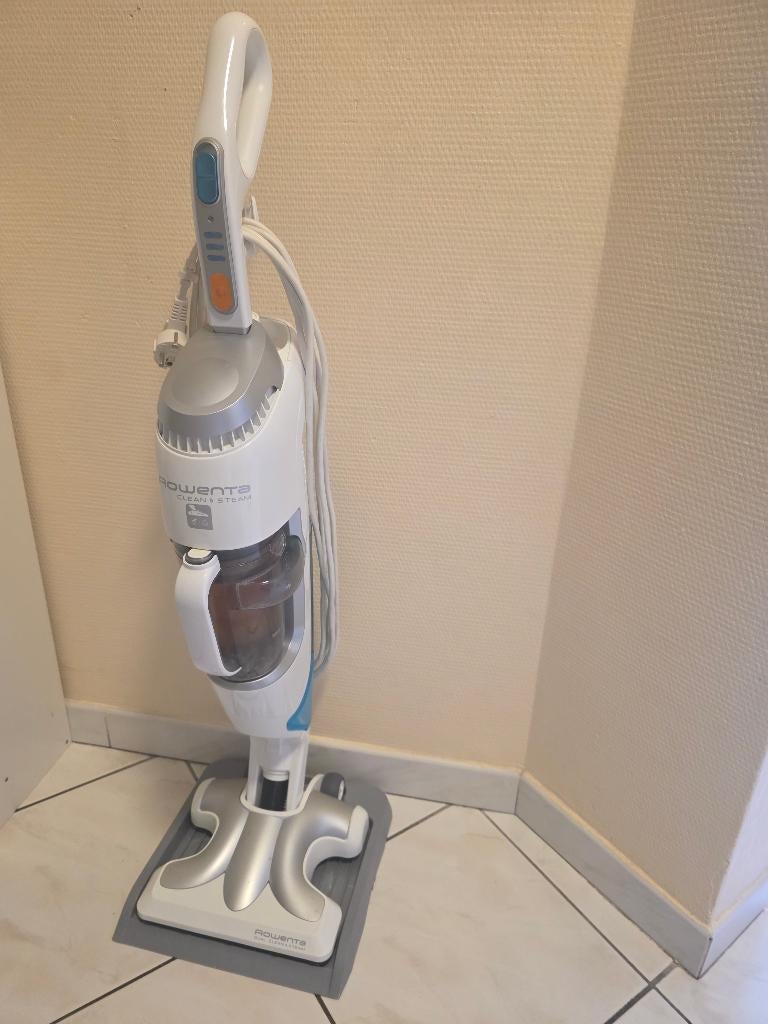Aspirateur + nettoyeur vapeur 2-en-1 - comme neuf, Electroménager, 1600 à 2000 watts, Réservoir, Comme neuf, Enlèvement