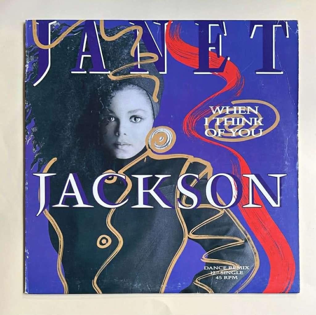 Janet Jackson – When I Think Of You - Dance Remix, Ophalen of Verzenden, Gebruikt, 12 inch