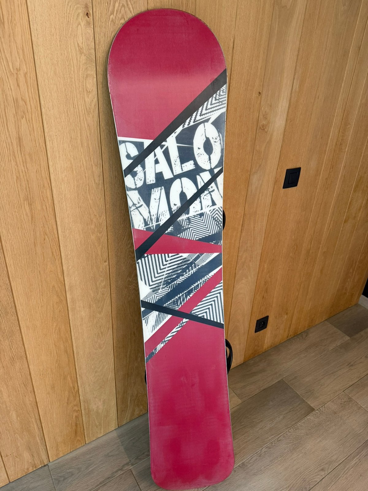 Snowboard + bindingen, Sports & Fitness, Enlèvement, Utilisé, Chaussures