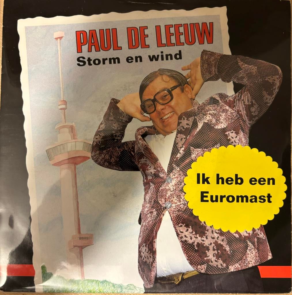 Paul de Leeuw - ik heb een euromast - storm and wind, Ophalen of Verzenden, Zo goed als nieuw, 7 inch, Single