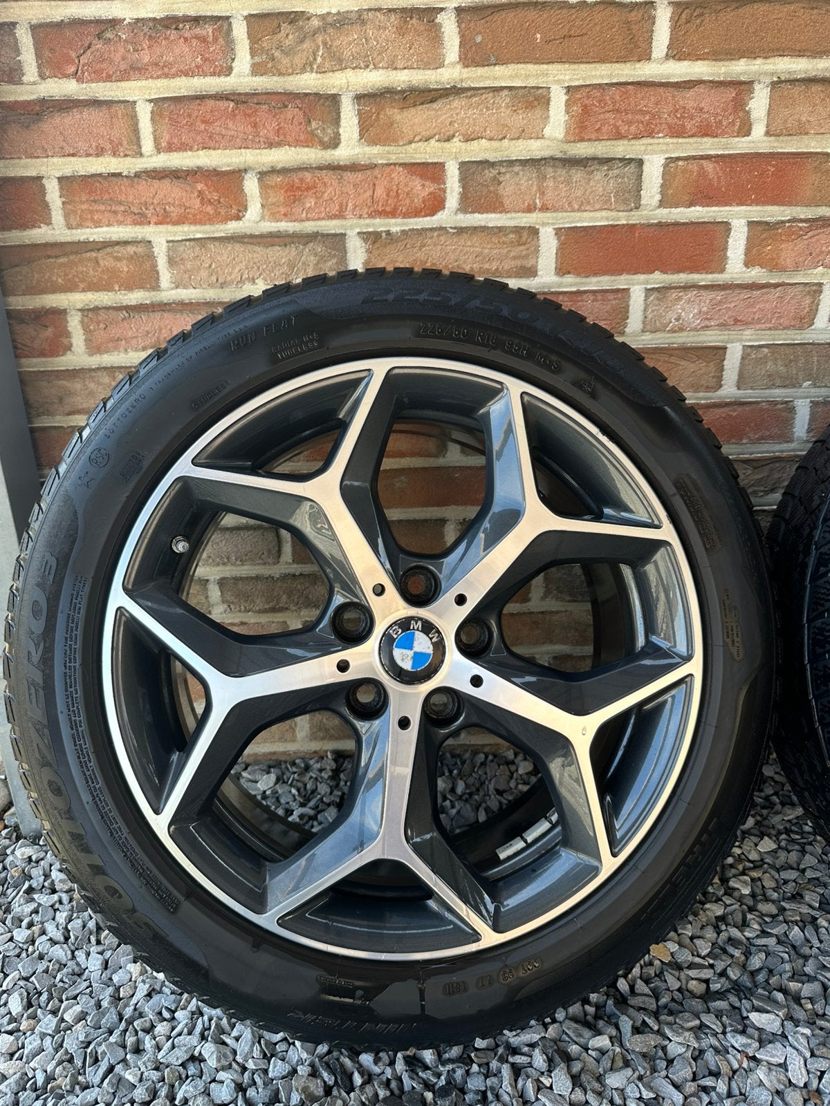 Winterset 18” BMW X1 F48 & X2 F39, Ophalen, 18 inch, Gebruikt, Banden en Velgen