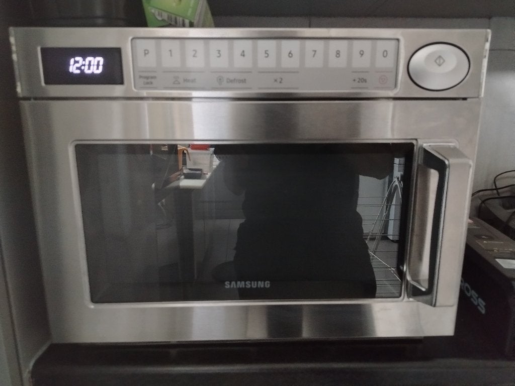 Samsung magnetron 1500w, Elektronische apparatuur, Ophalen, Zo goed als nieuw, Vrijstaand, Microgolfoven