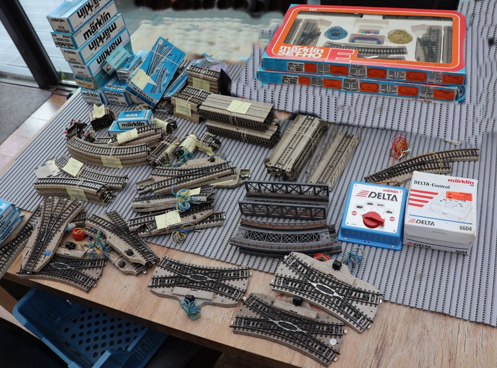 Märklin sporen HO, Hobby & Loisirs créatifs, Analogique, Enlèvement ou Envoi, Courant alternatif, Rails