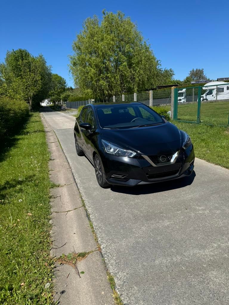 Nissan micra 1.0 52kw euro6b bj:128900 bj2018 1j garantie, Auto's, Euro 6, Handgeschakeld, 5 deurs, Parkeersensor