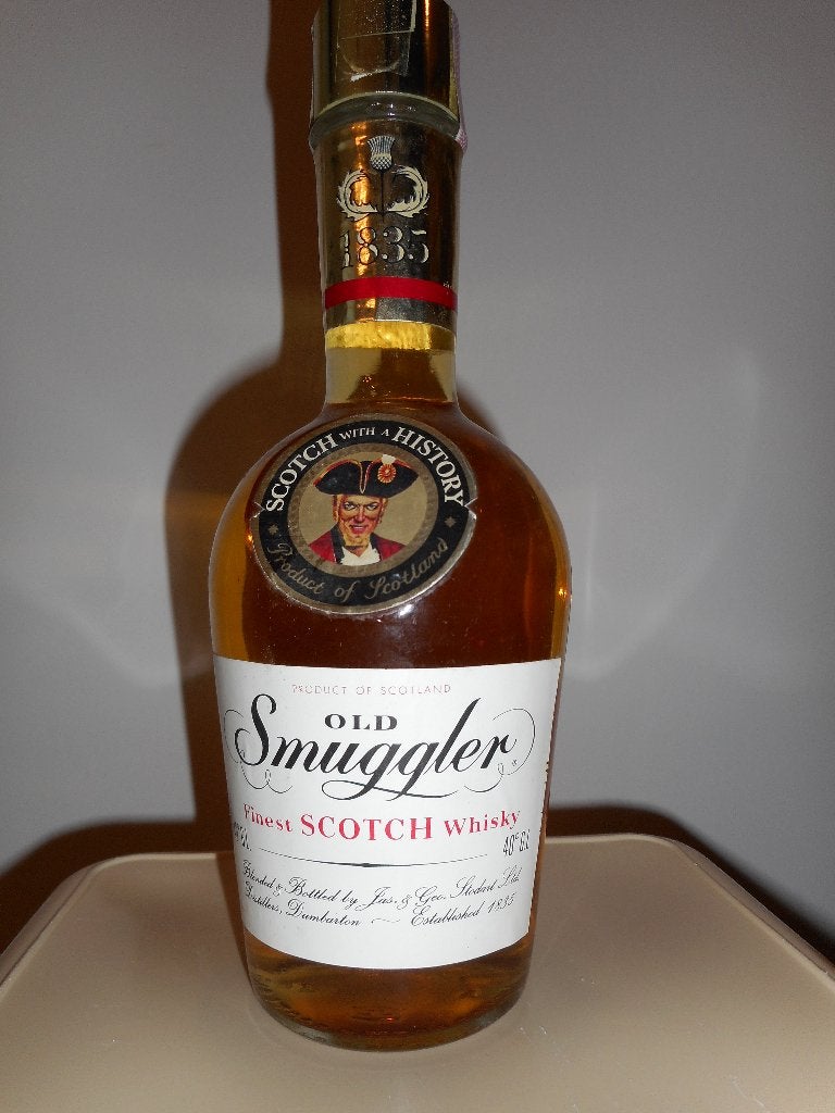 whiskey old smuggler 1977, Collections, Vins, Neuf, Autres régions, Pleine, Enlèvement