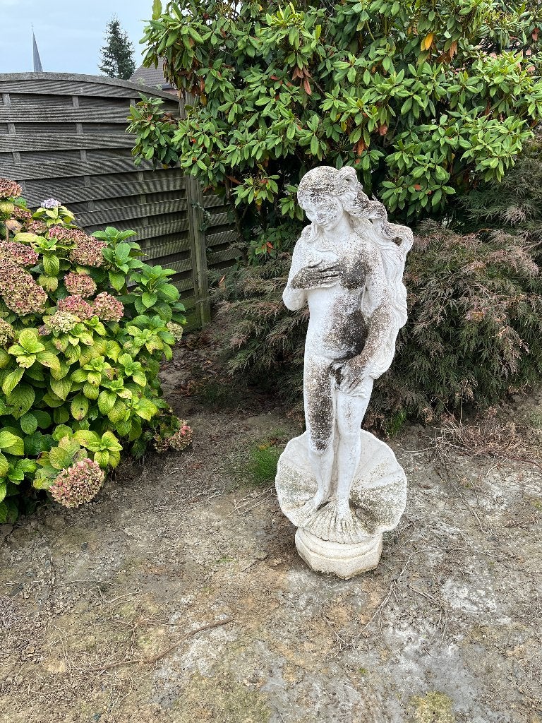 Tuinbeeld, Tuin en Terras, Ophalen, Gebruikt, Beton, Mensenbeeld