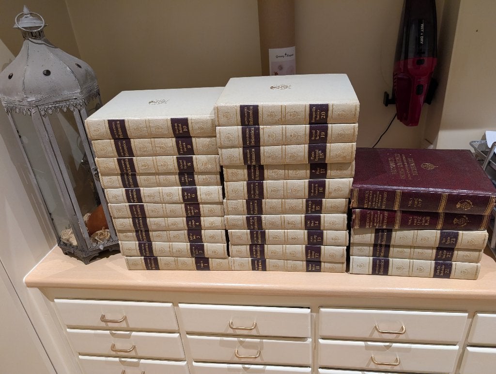 Encyclopedia Britannica, Livres, Enlèvement, Utilisé, Général, Série complète