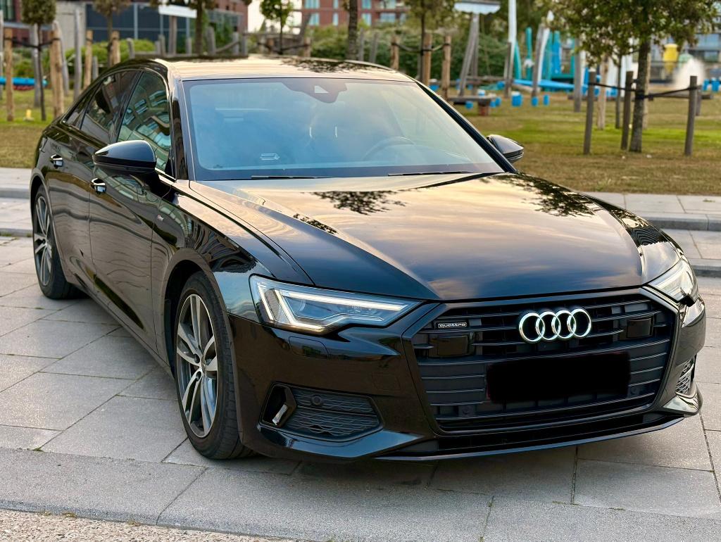 Audi A6 50 TFSI e Quattro 3x S Line PHEV/299pk/Camera, Auto's, Audi, Particulier, A6, 360° camera, 4x4, ABS, Achteruitrijcamera