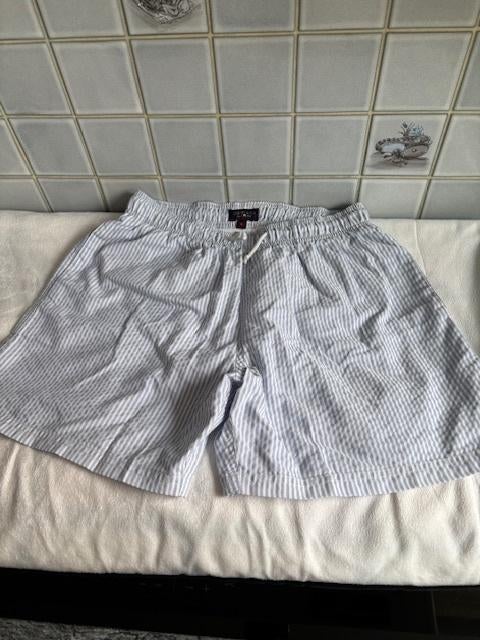 Cricket & Co wit/blauw gevoerde trui - maat L, nieuw, Ophalen, Blauw, Cricket & Co, Zwemshort