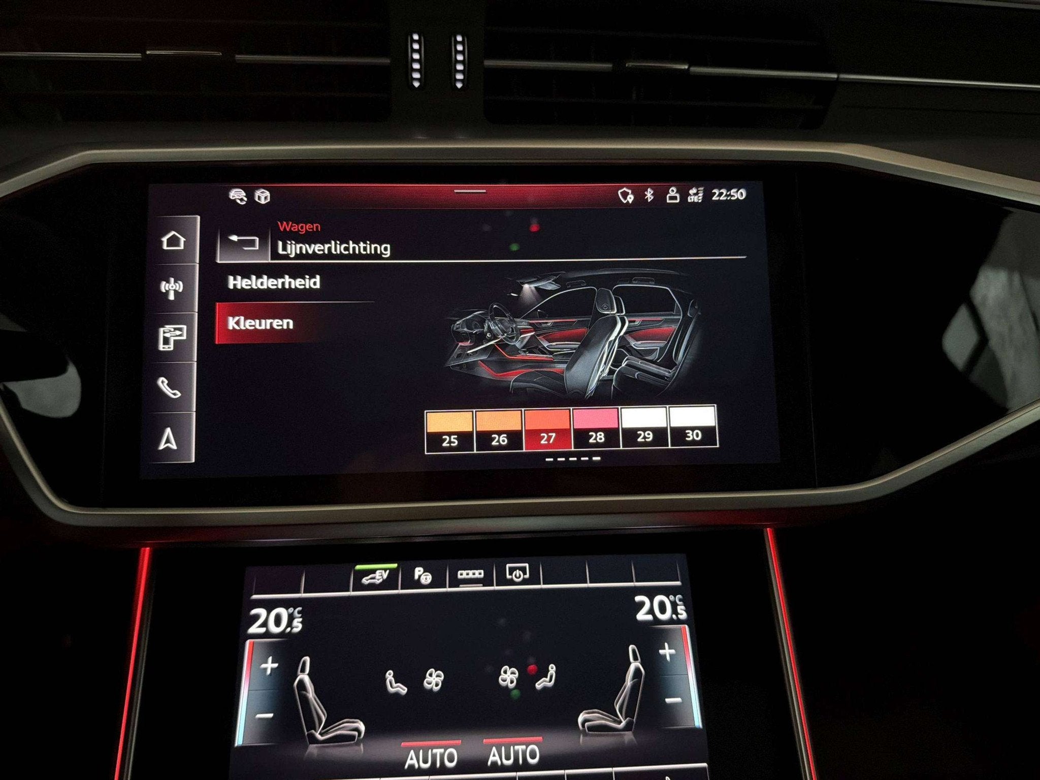 Audi A6 55TFSIe QUATTRO 367PK * 3x S-LINE * RS INTERIEUR * P, Autos, Cuir, Argent ou Gris, Achat, Autres carburants