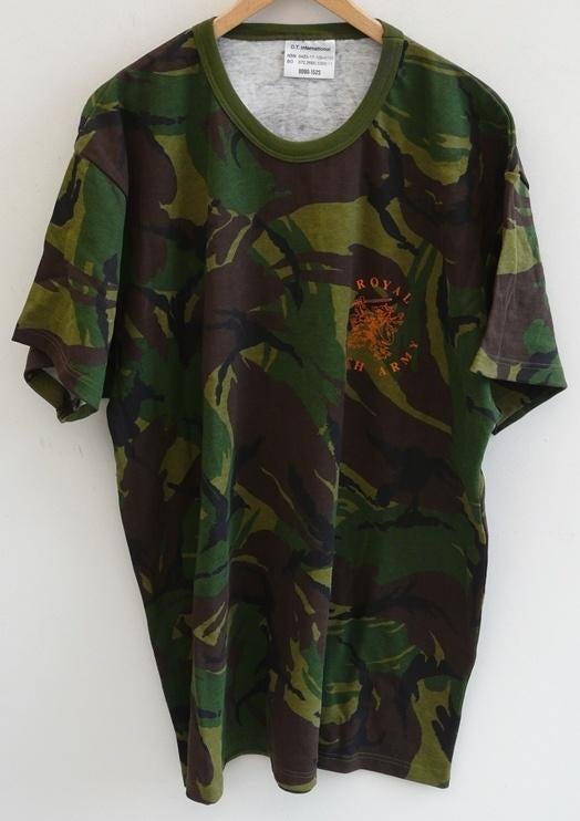Shirt, Woodland Camouflage, maat 8090-1525, KL, 1990s.(Nr.3), Enlèvement ou Envoi, Armée de terre, Vêtements ou Chaussures