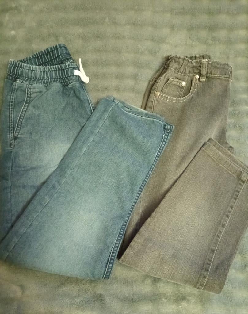 Lot jeans fille 152, Enlèvement, Utilisé, Fille, Pantalon