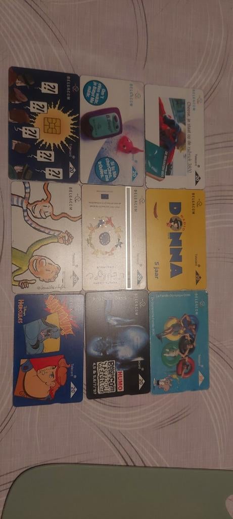 56 cartes de visite belgacom..., Enlèvement ou Envoi